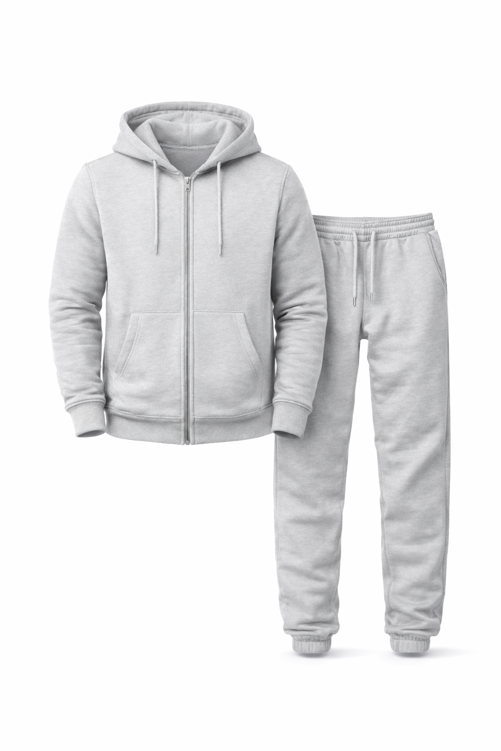 Essential Tracksuit Full Zipper ( Gray )