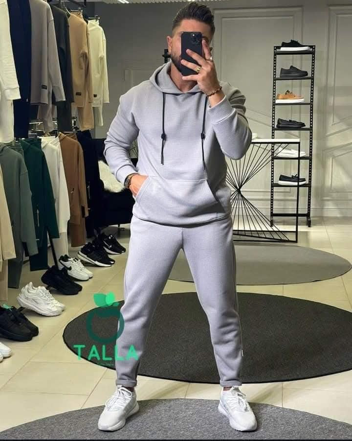 Winter Full Set ( Gray Hoodie + Pants )